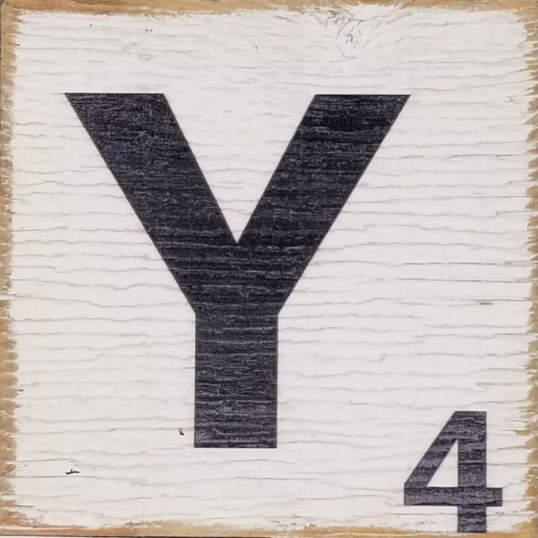 Williston Letter y Wall Décor Wayfair